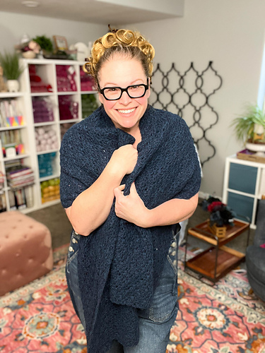 Alpaca Clouds Crochet Wrap photo 3