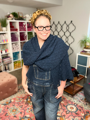 Alpaca Clouds Crochet Wrap photo 1