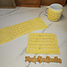 Shine Bright Mug Rug pattern