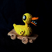 Pato Pesadillas Antes de navidad pattern