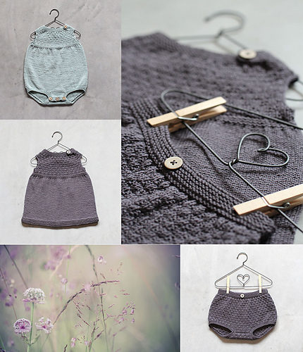 BABYROMPER I EXTRAFINE - Marte Helgetun