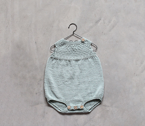 BABYROMPER I EXTRAFINE - Marte Helgetun