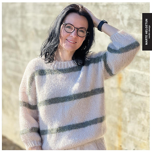 Lett å Lage Genser Striper - Marte Helgetun