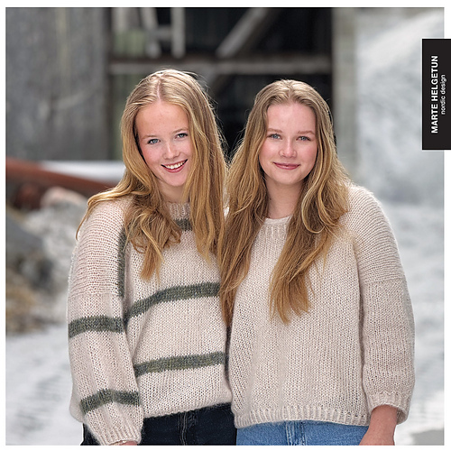 Lett å Lage Genser Striper - Marte Helgetun