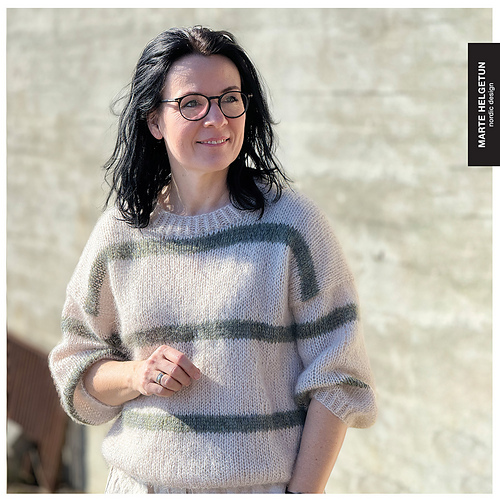 Lett å Lage Genser Striper - Marte Helgetun