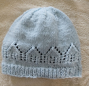 Cottage Row final. I put black socks inside to show through the lace.