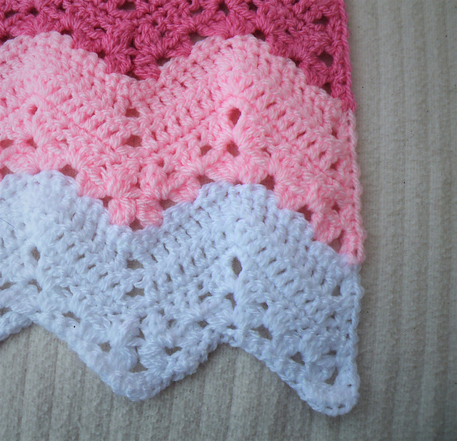 Ravelry Maryfairy's 6 Day Kid Blanket for Baby Maeve Rose