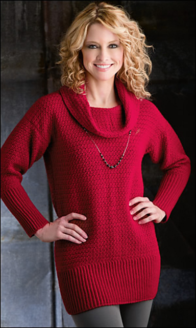 Cranberry Sweater Tunic pattern by 