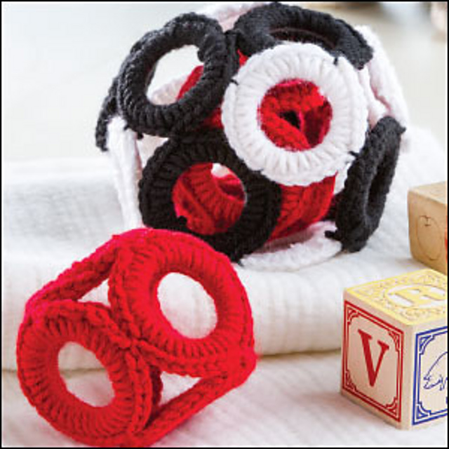 Ravelry Collapsible Ring Blocks pattern by Donna Collinsworth