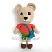 School Boy Bear The Ami pattern 