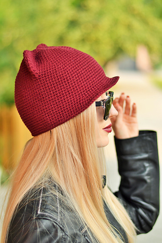 Jockey Cap with Cat Ears photo 4