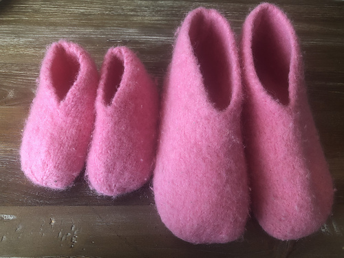 Tovede tøfler - Christine Mikalsen