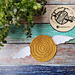 Golden Snitch Coaster pattern 