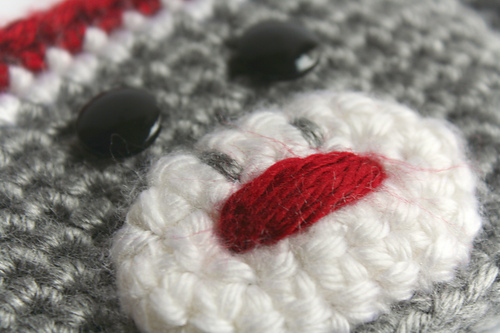Classic Sock Monkey Coffee Cup Cozy photo 2