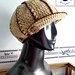 Shimmery ribbed newsboy hat pattern 