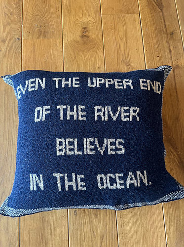 Celtic Otter Cushion - Cathy Dobson