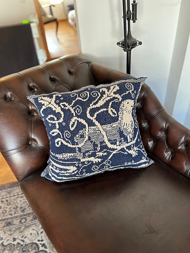 Celtic Otter Cushion - Cathy Dobson