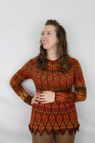 Painted Glass Pullover