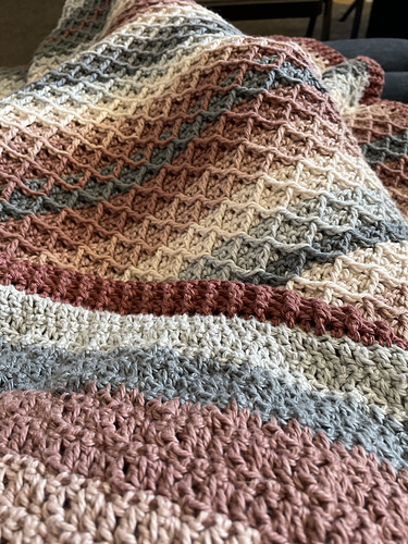 Diamond Stitch Blanket photo 2