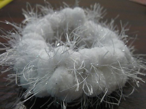 Pom Pom Scrunchie photo 2