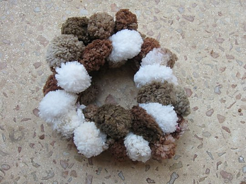 Pom Pom Scrunchie photo 4