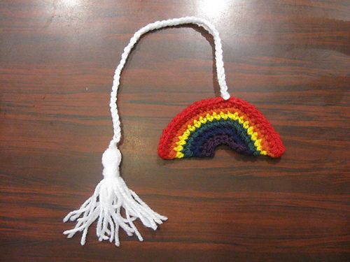 Rainbow book marker photo 1