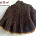 Caret Crochet Shawl pattern 