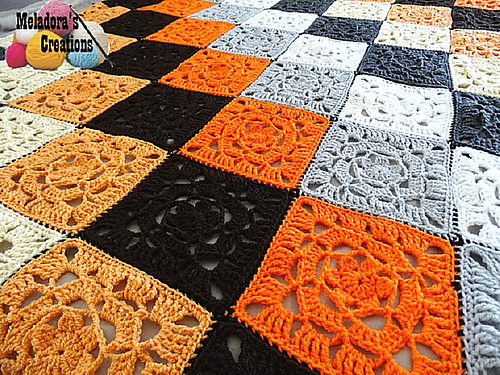 Lacy Flower Granny Square photo 2