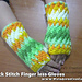 Brick Stitch Fingerless Gloves photo 3
