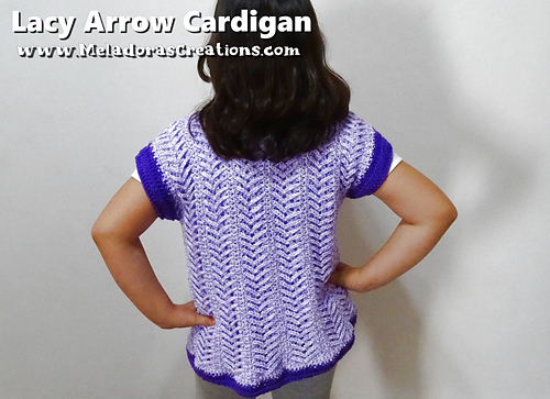 Lacy Arrow Cardigan photo 3