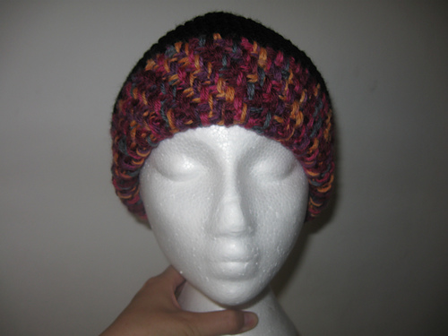 Meladora's Mesh Brick Stitch Beanie photo 6