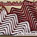 Double Sided Chevron Crochet Stitch pattern 
