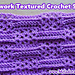 Patchwork Textured Crochet Stitch pattern 