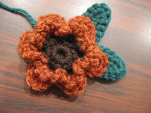 Petite Little Flower With Leaves photo 3