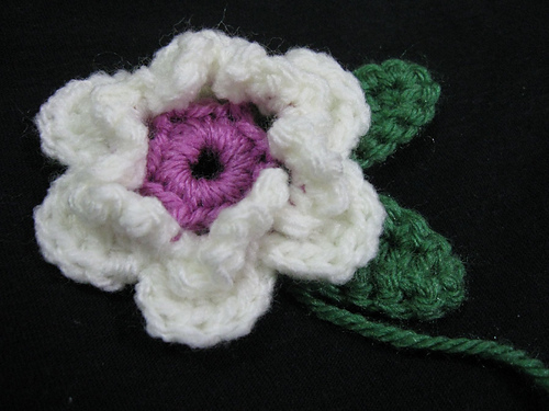 Petite Little Flower With Leaves photo 2