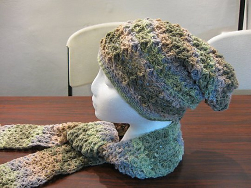 Starfish Stitch Slouch Hat photo 1