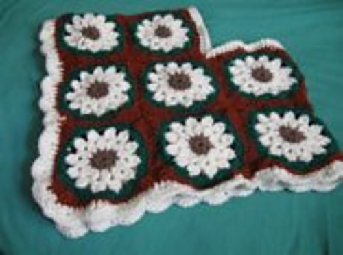 Childs Granny Square Poncho photo 1