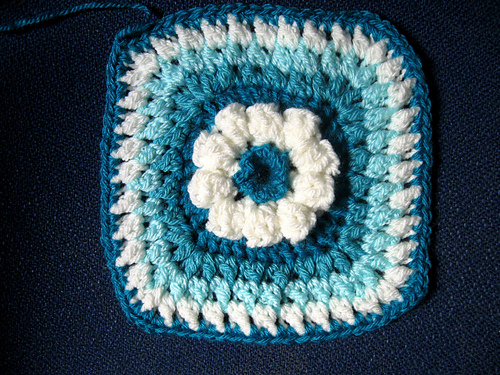 Flower Granny Square 6" photo 12