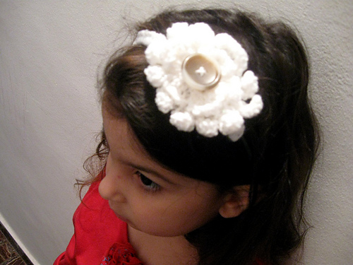 Petite Flower Headband photo 5