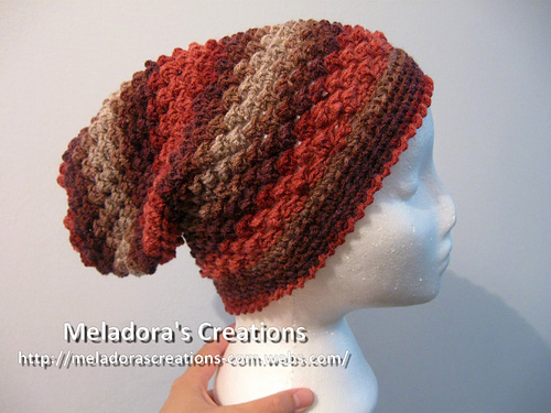 Raspberry Stitch Slouch Hat photo 8