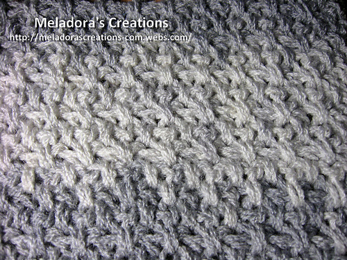 Mesh Stitch Scarf photo 7