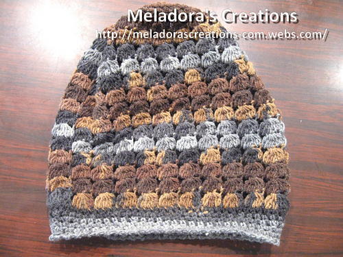 Cluster Stitch Slouch Hat photo 6