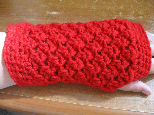 Angel Stitch Fingerless Gloves photo 10