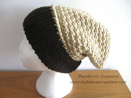 Moss Stitch Slouch Hat photo 2
