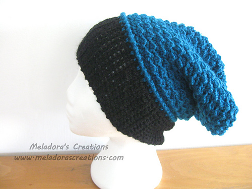 Moss Stitch Slouch Hat photo 3