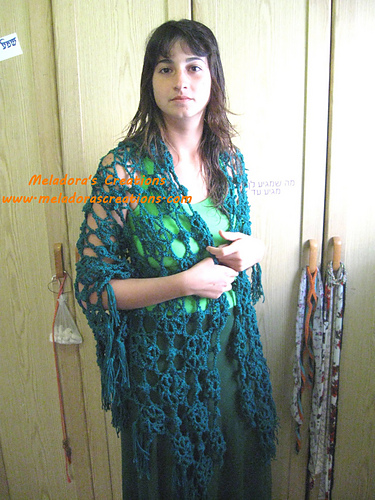 Lacy Flower Shawl photo 5