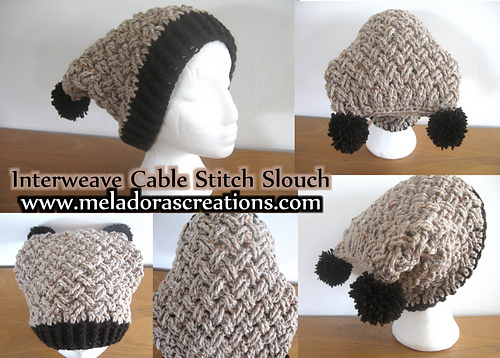 Celtic Weave Crochet Hat photo 7