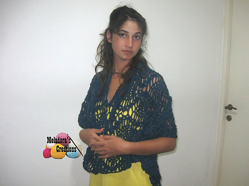 Pineapple Lace Crochet Shawl photo 5