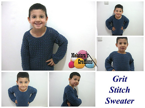 Grit Stitch Sweater photo 1