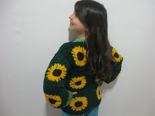 Sunflower Granny Sweater photo 3